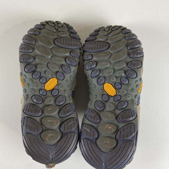 Merrell Chameleon II Stretch Leather Vibram Ankle Hiking Boots Womens 7 - Picture 8 of 10